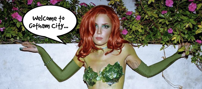 10 twitter moments: halsey snaps as poison ivy.