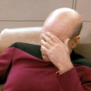 Picard face palm