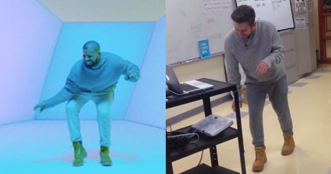 Drake in Hotline Bling