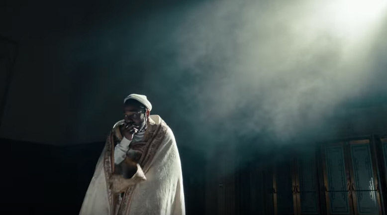 Kendrick Lamar in “Humble”