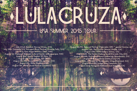 Lulacruza tour 2015